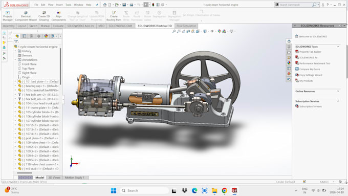 do solidworks designing part modeling ,sheet metals