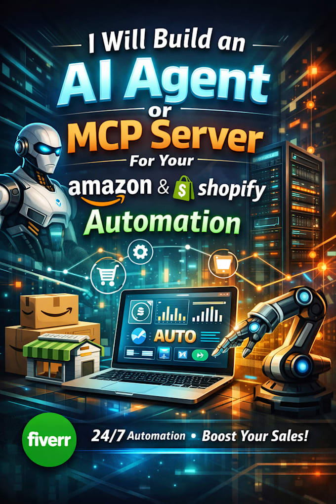 build an ai agent or mcp server for your amazon and shopify automation