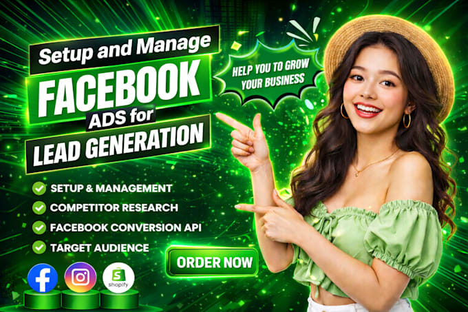 setup and manage facebook lead generation ads with meta ads