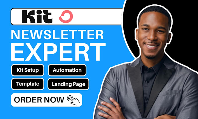 setup convertkit newsletter design kit email sequence kit landing page expert