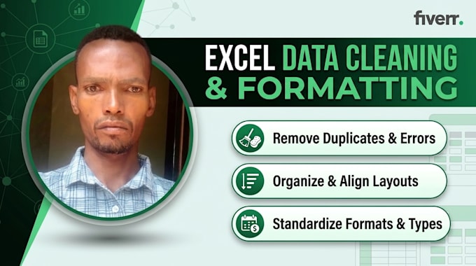 do excel data cleaning and formatting
