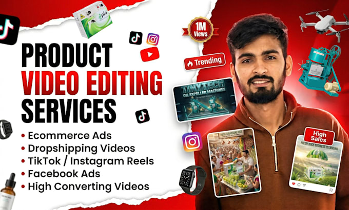 Create high converting product video ads for facebook, instagram and ...