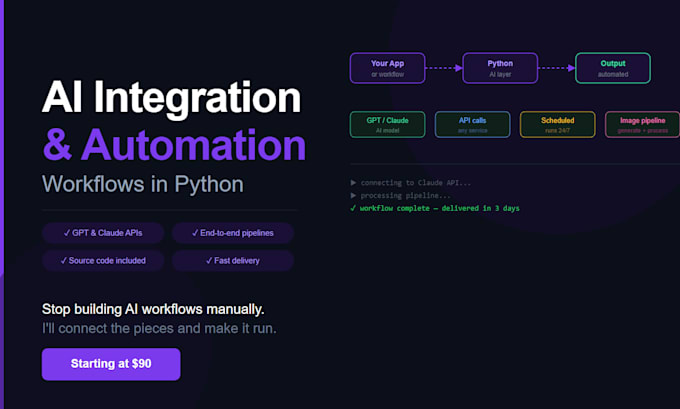 build a custom ai automation workflow in python