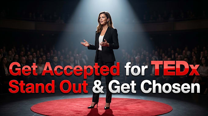 help you get accepted for tedx talks with a winning idea and application