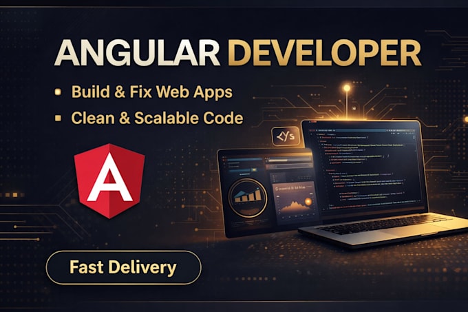 build responsive angular frontend with clean and scalable code