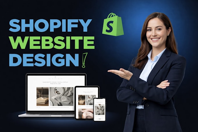 design or redesign a professional shopify store
