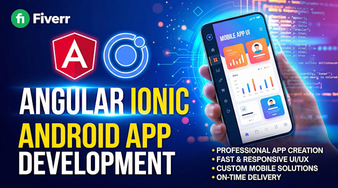 develop an android app using ionic and angular