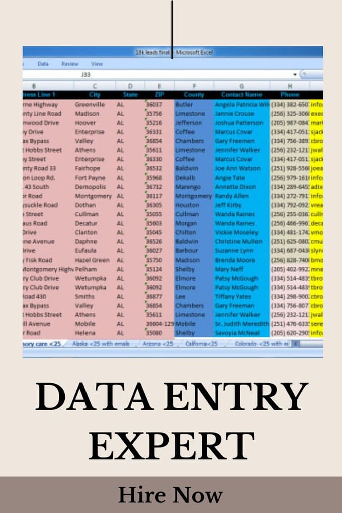 do fast and accurate data entry in excel