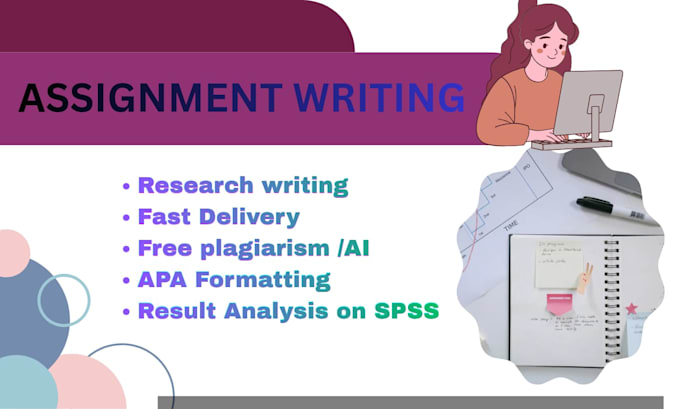 write plagiarism free assignments, reports and summaries