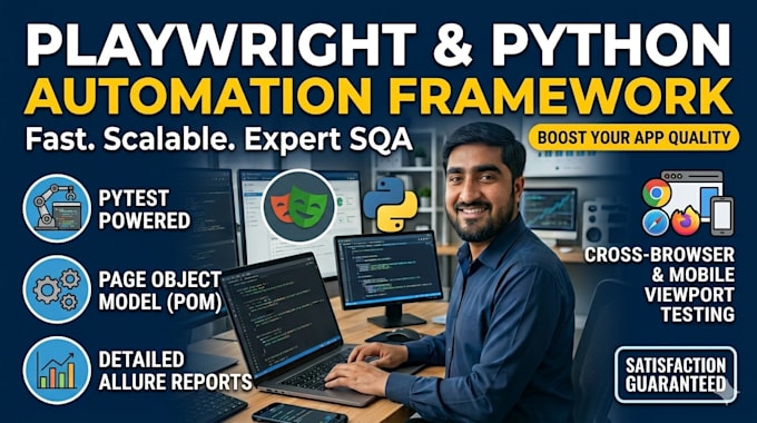 build a robust playwright python automation framework