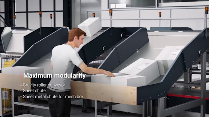 create industrial plant visualization