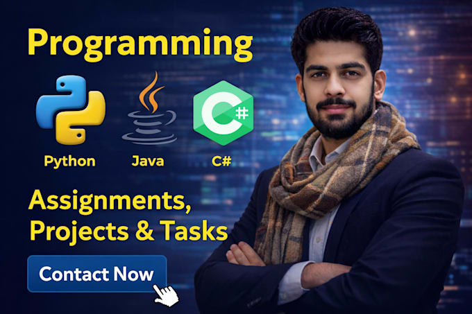 develop and fix programs in python java c sharp and cpp