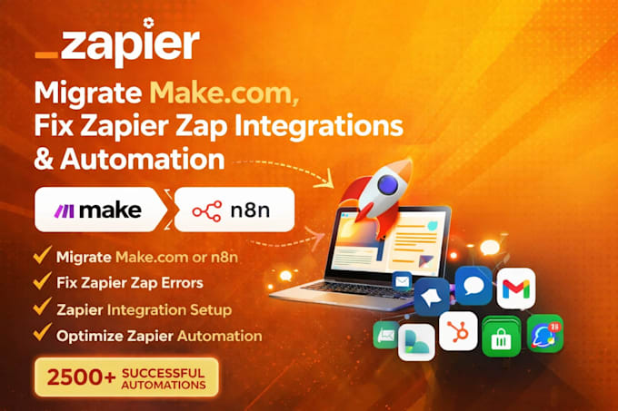 migrate make com to zapier fix zapier zap integration automation