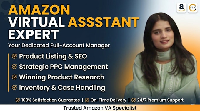 professional amazon virtual assistant expert