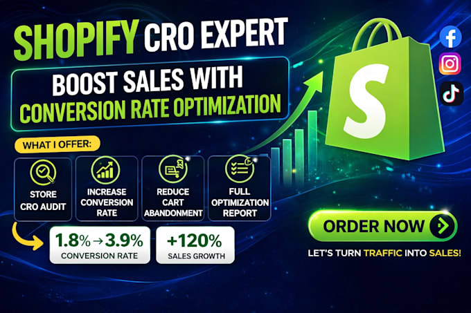boost shopify sales with cro and store optimization