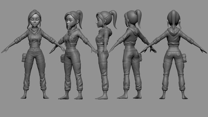 fix or refine your 3d sculpt in zbrush fast and clean