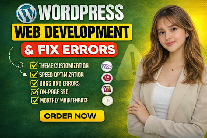 fix wordpress issues, errors, bugs, css, provide wp help and critical error