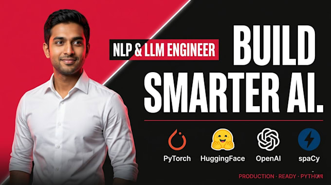 build a custom nlp pipeline or llm application using python for your business