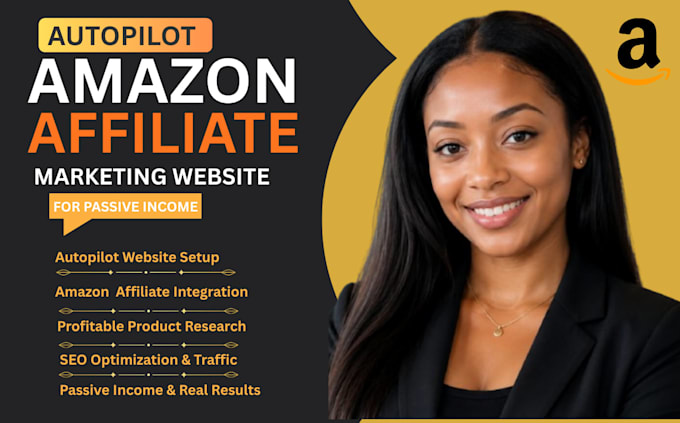 create autopilot amazon affiliate marketing website for passive income