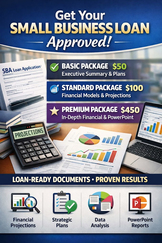 prepare an expert small business loan application for you