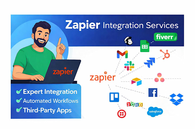 create zapier automation and integrate your apps