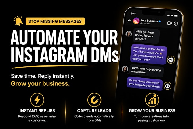 Set up instagram dm automation with manychat to increase sales by ...