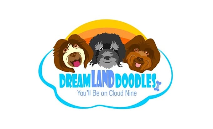 make pet store logo for australian labra doodle puppies sale