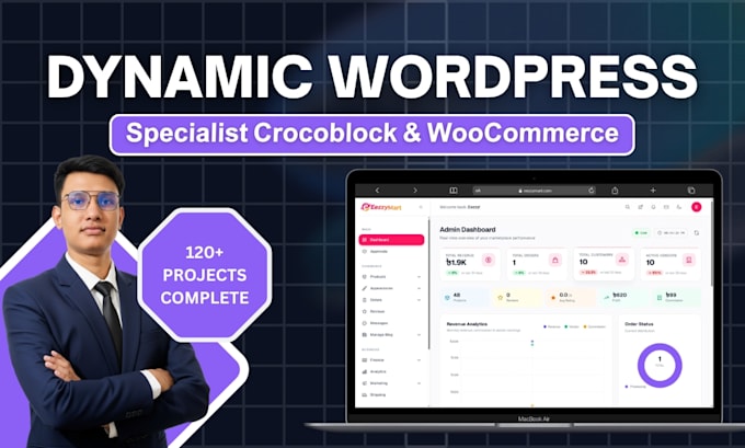 build a dynamic wordpress site with elementor and crocoblock