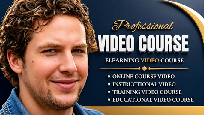 do online course training video educational video course for elearning platform