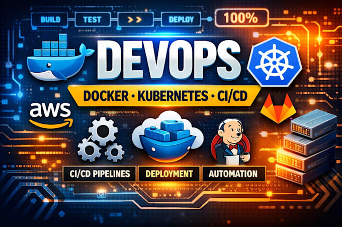 deploy your app using docker, kubernetes and devops tools