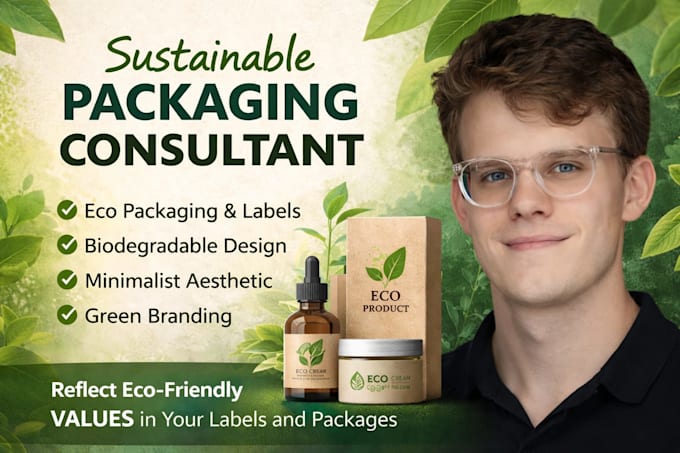 be your sustainable packaging consultant for label design
