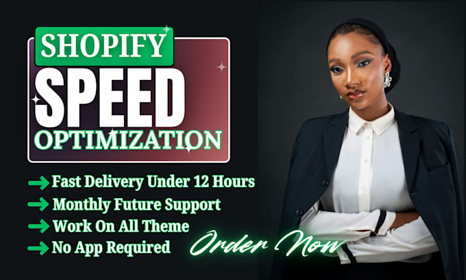 be shopify expert for shopify speed optimization, shopify website page speed
