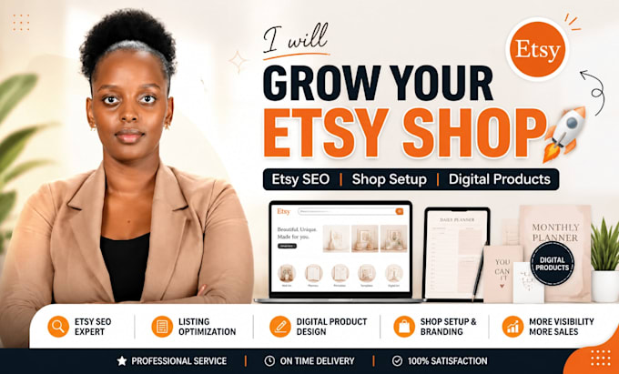 setup etsy shop, etsy digital product, etsy print on demand, etsy SEO listing
