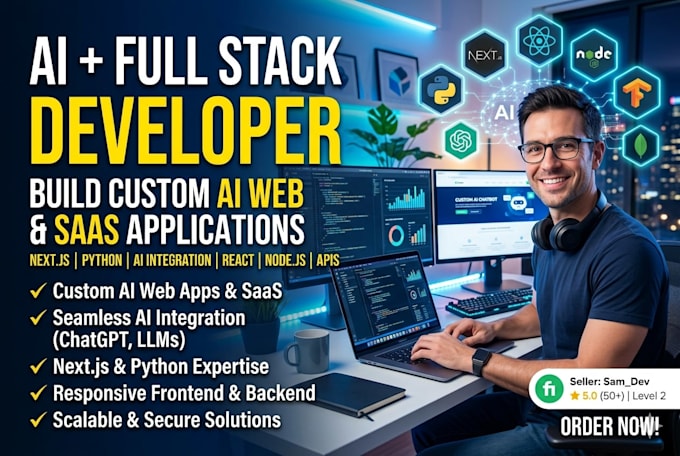 create scalable ai web apps with modern frontend and backend