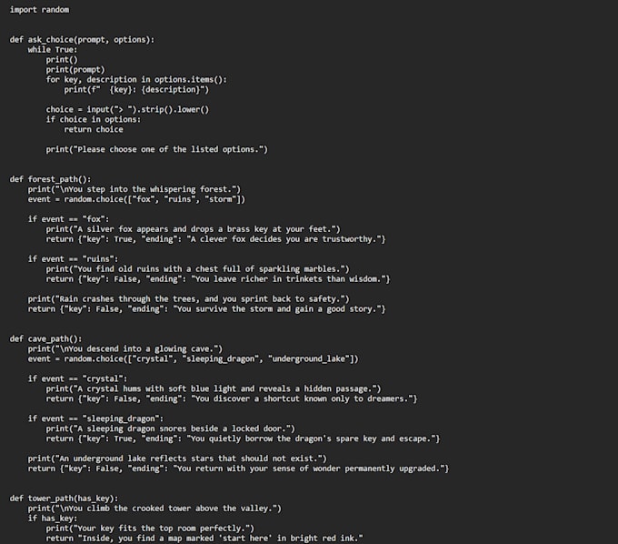 Do python scripting and telegram bot development by Pastaxd | Fiverr