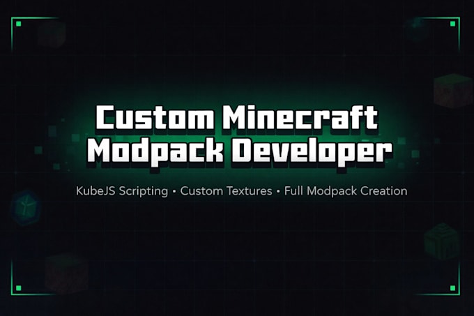 create a custom minecraft modpack with kubejs scripting and textures