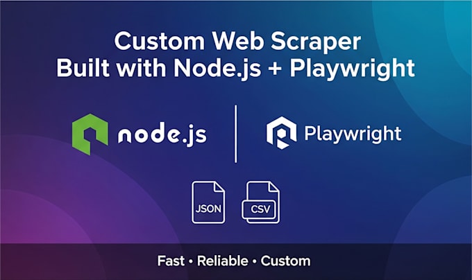 build and web scraping tools using playwright