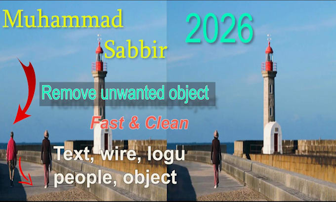 do vfx remove unwanted object logo text or people from videos cleanup