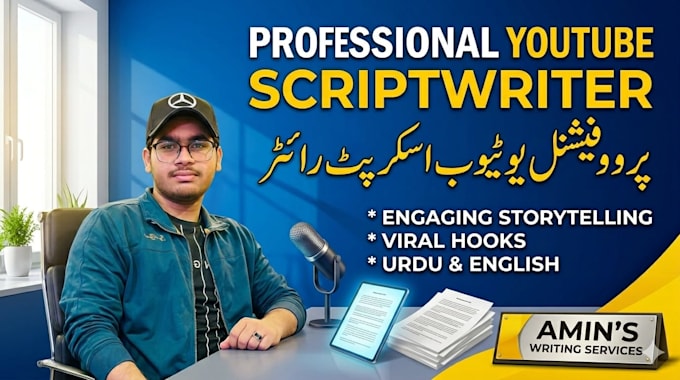write engaging youtube scripts and viral video content