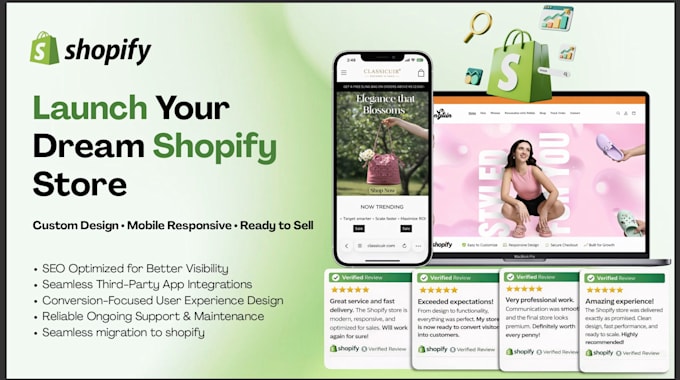 build and customize your shopify store for ecommerce success