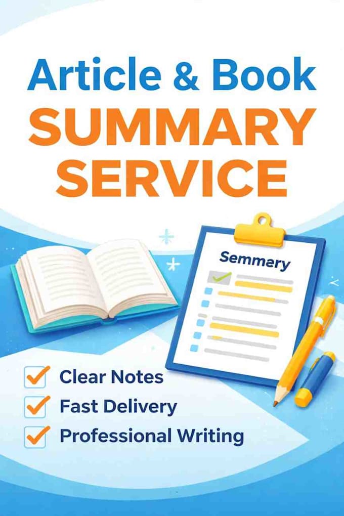 read and summarize any article or book into clear notes