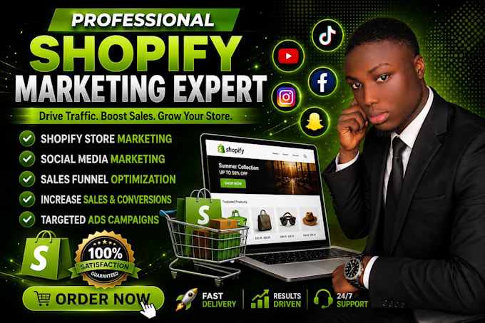 do ecommerce marketing, shopify promotion to boost shopify sales