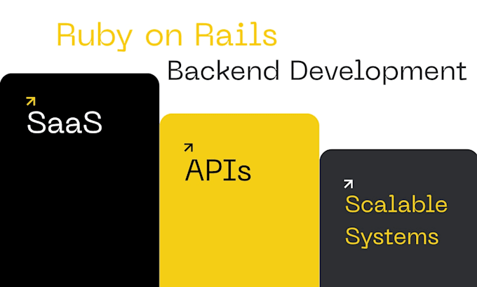 build scalable saas backend using ruby on rails