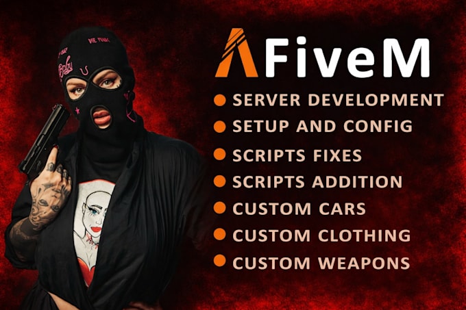 Create, fix or develop your fivem server by Joladeveloper | Fiverr