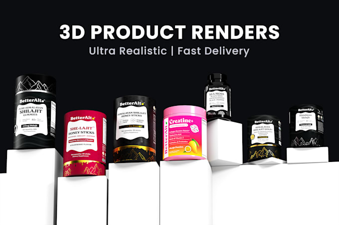 create photorealistic 3d product rendering