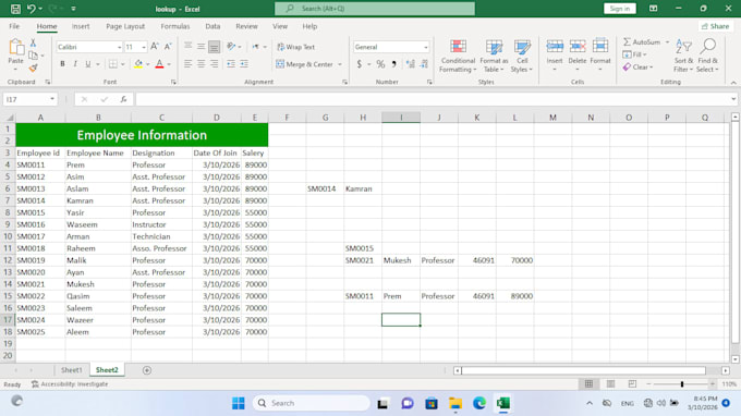 provide professional microsoft excel services in reasonable price