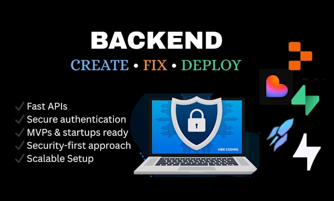 architect and deploy a secure, scalable backend for your vibe coded saas