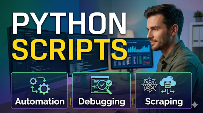 write python scripts and solve programming tasks