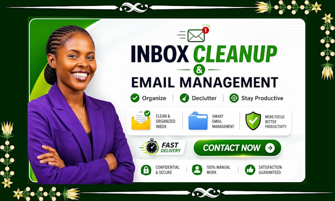 organize your inbox, clean emails and manage your email efficiently