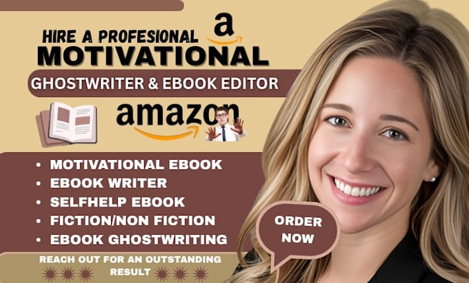 ghostwrite your motivational selfhelp or business ebook professionally